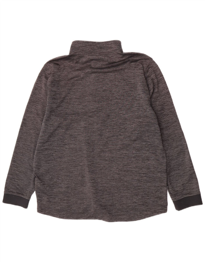 Męski dres Under Armour Cold Gear z zamkiem błyskawicznym i golfem, XL, szary, nakrapiany