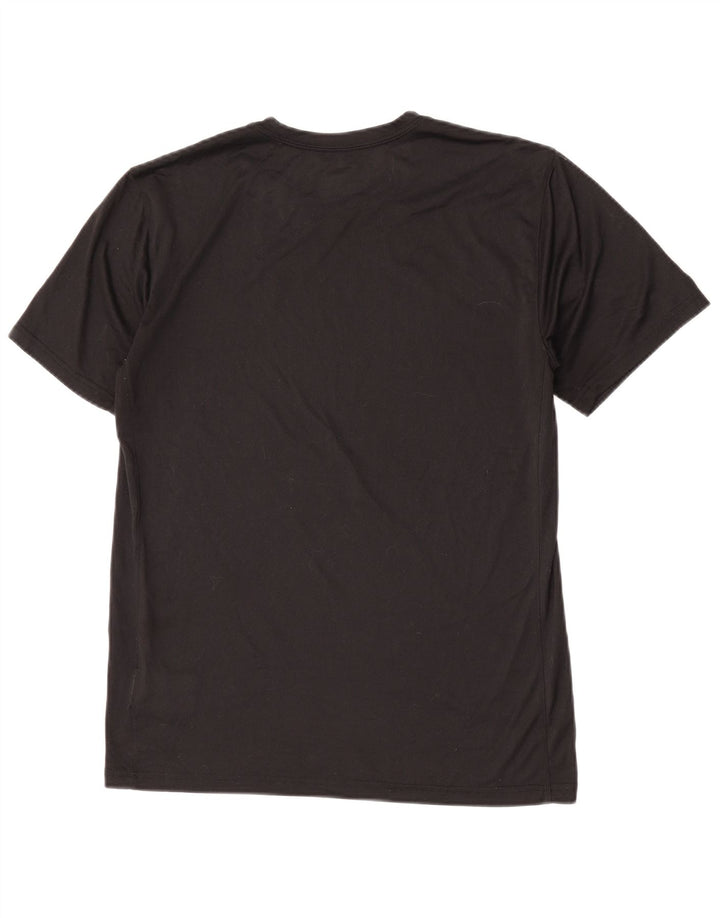 Męska koszulka Nike Dri Fit Top, średni czarny poliester