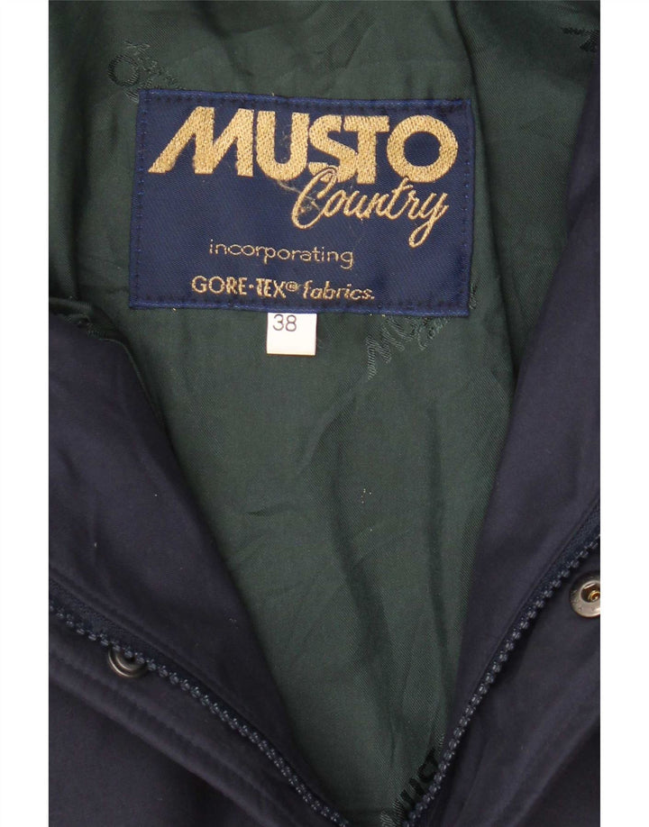 Męska kurtka parka Musto UK 38, średni granatowy poliester