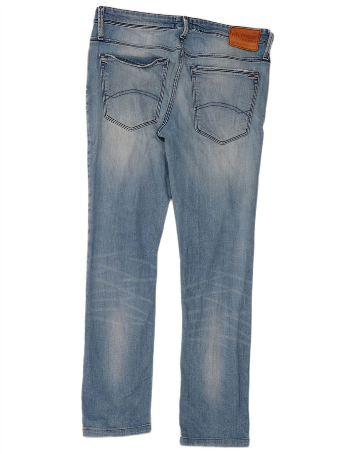 Damskie jeansy Slim Tommy Hilfiger W33 L30 Niebieskie