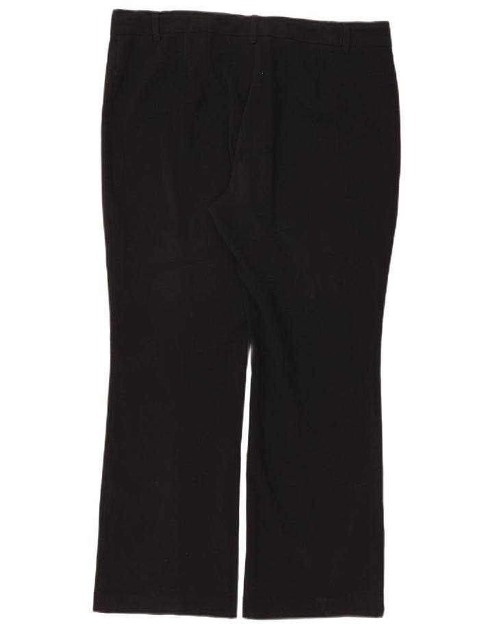 Spodnie damskie Marks & Spencer Bootcut UK 14, duże, W34 L28, czarne