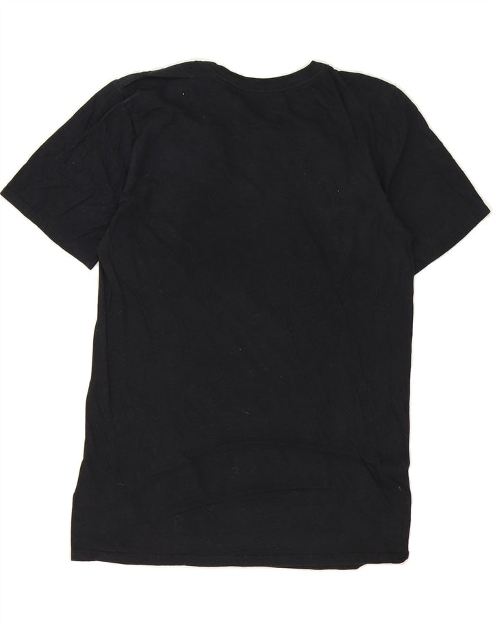 NIKE Mens Athletic Cut Graphic T-Shirt Top Small Black Vintage Nike and Second-Hand Nike from Messina Hembry 