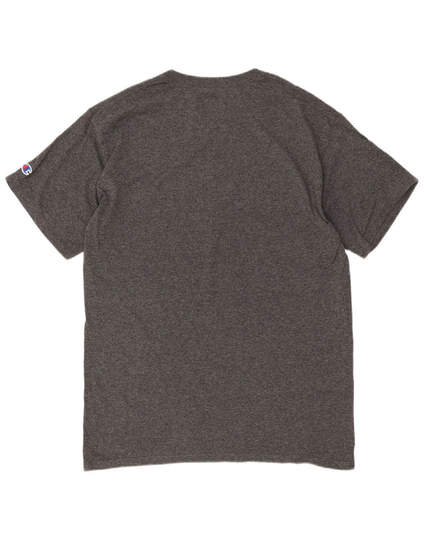 Męski T-shirt Champion z grafiką, średni szary