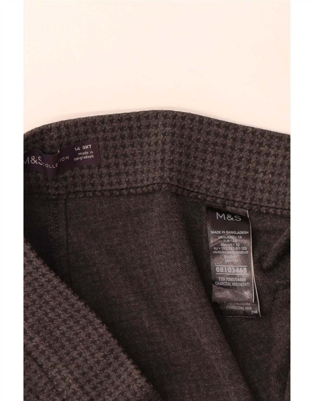 Spodnie damskie Marks & Spencer UK 14 Large W32 L26 Szare