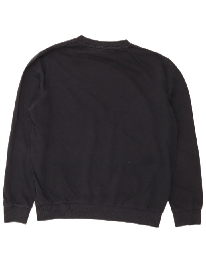Męska bluza z grafiką Ben Sherman, średni granatowy kolor, blok