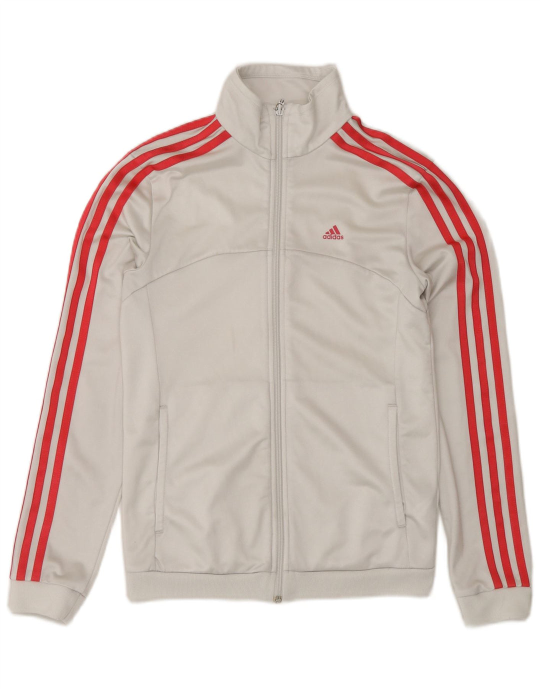 Damska bluza dresowa Adidas UK 4/6 XS Biały poliester
