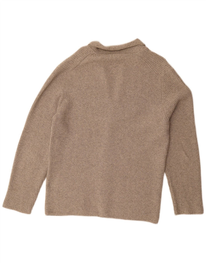 Męski sweter rozpinany Massimo Dutti, duży, szary