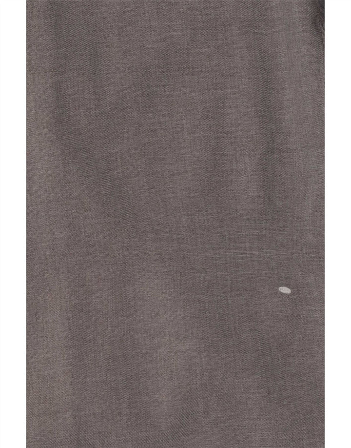 Damskie spodnie Chino Farah W44 L31 Szary poliester