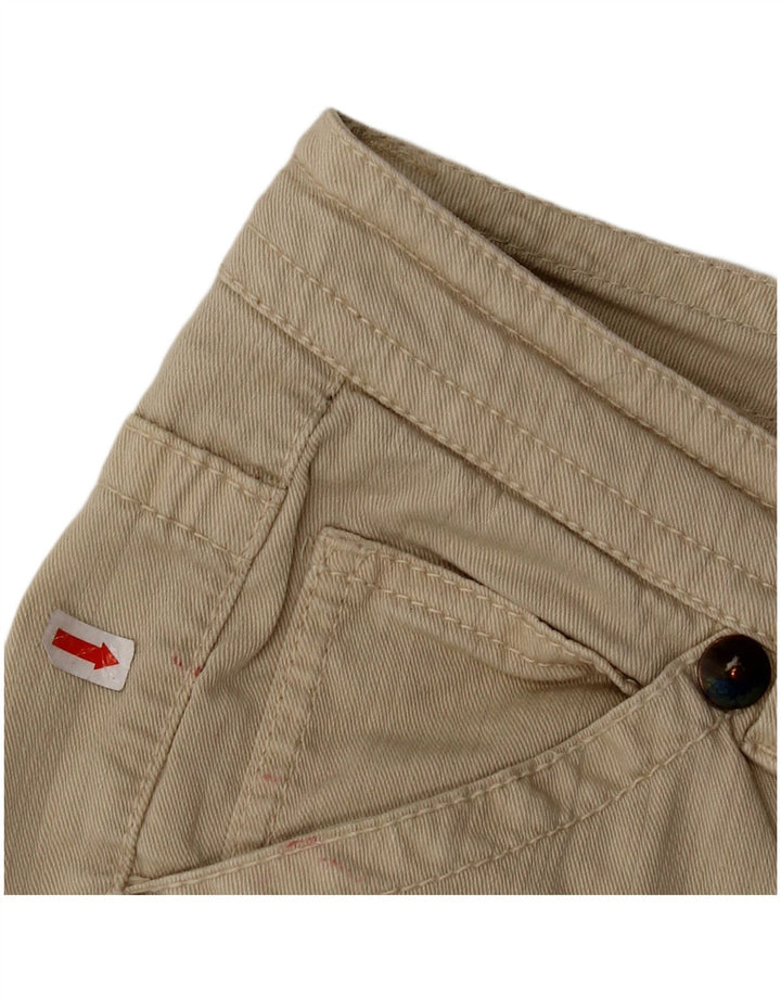 Marlboro Classics Damskie Jeansy Capri W32 L18 Beżowe