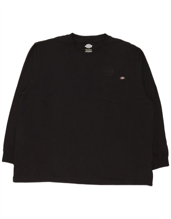 Męski top Dickies z długim rękawem 2XL, czarna bawełna