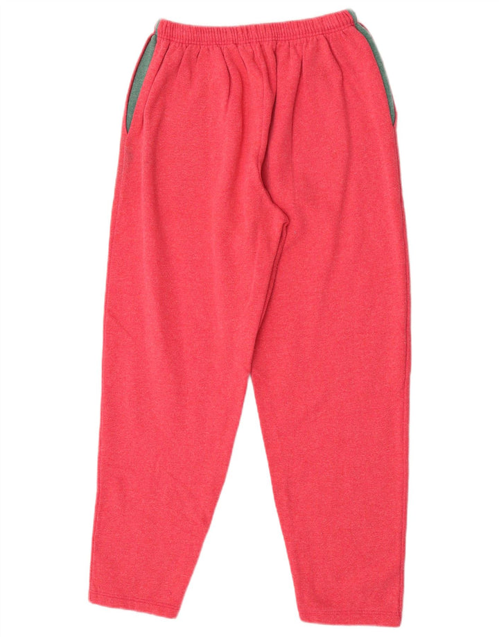 Vintage damski pełny dres UK 10 mały różowy blok kolorów