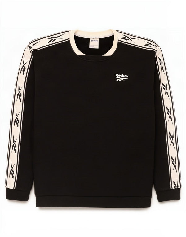 Damska bluza Reebok Graphic Jumper UK 12/14 Średni czarny, blok kolorów