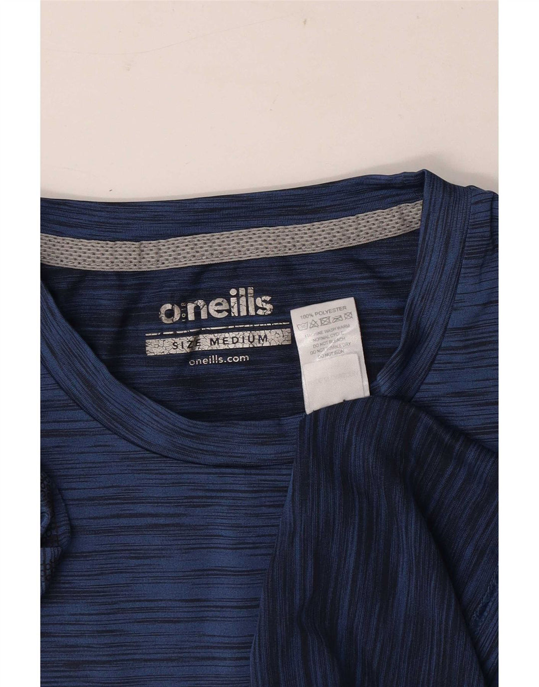 T-shirt męski O'Neill, średni niebieski poliester w cętki