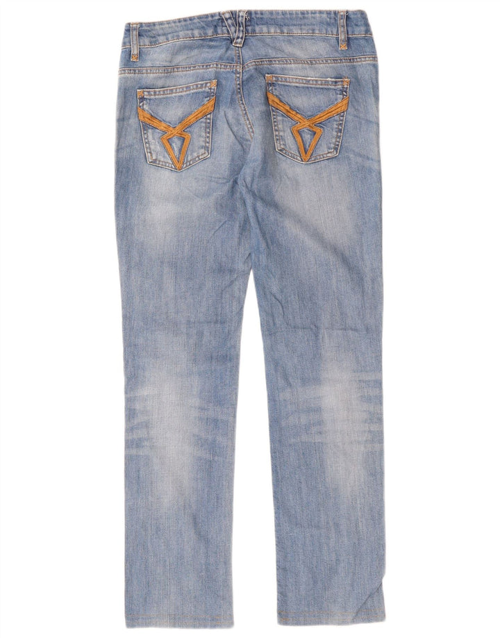 MASSIMO DUTTI Damskie jeansy slim EU 38 Small W28 L29 Niebieskie bawełniane