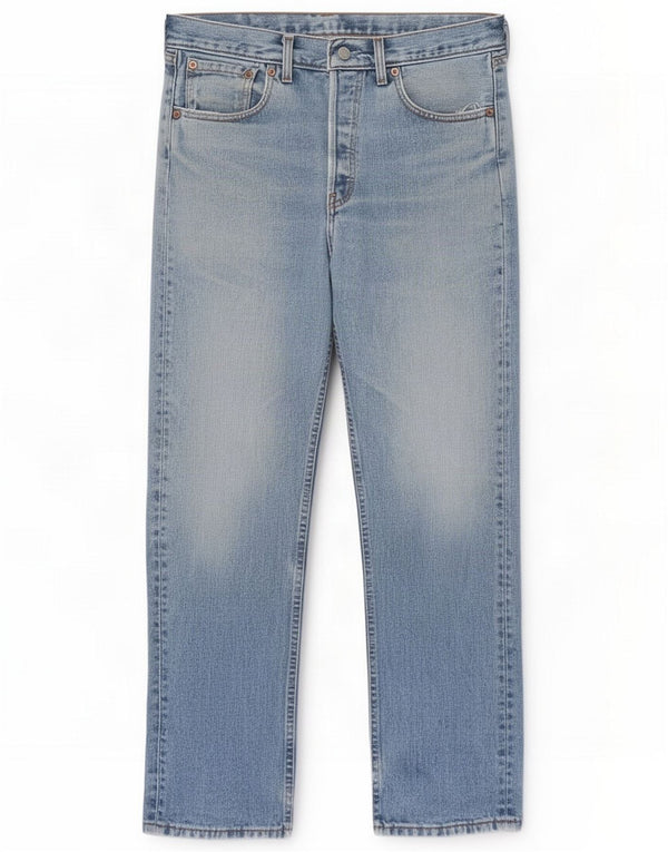Męskie jeansy Levi's 517 Straight W34 L32 Niebieskie bawełniane