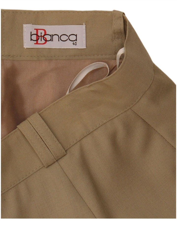 Spódnica damska Bianca EU 40 Medium W28 Beżowa Nowa Wełna
