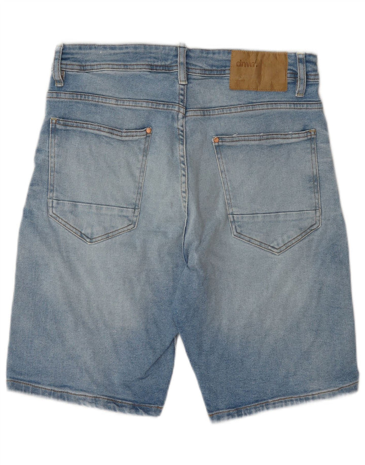 Męskie spodenki jeansowe Zara EU 42 Large W32, niebieska bawełna