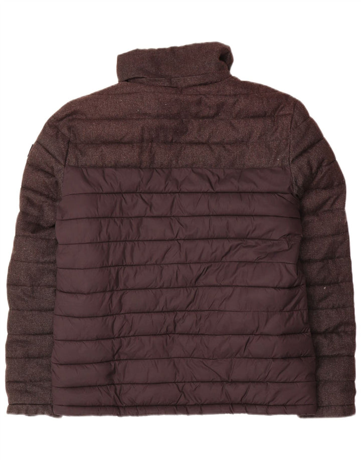 Męska ocieplana kurtka Superdry UK 38, średni czarny poliester