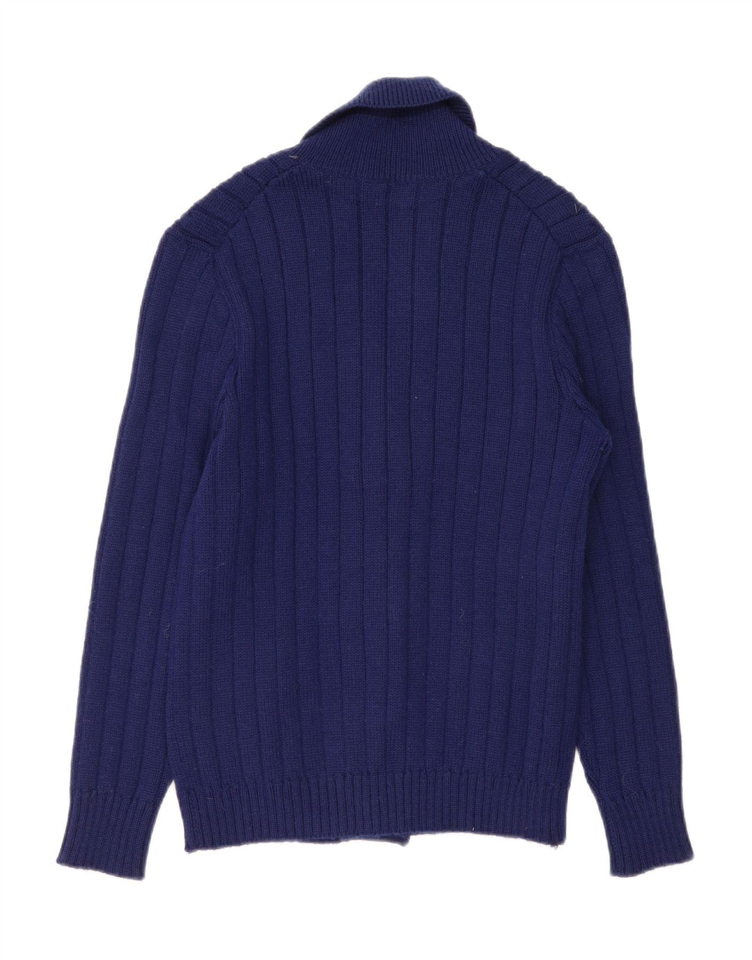 Sweter męski w stylu vintage, mały, granatowy