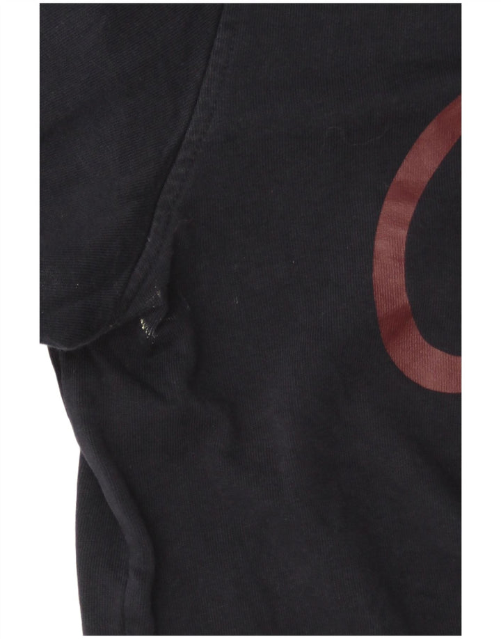 Męska bluza z grafiką JACK & JONES, duża, granatowa, bawełniana