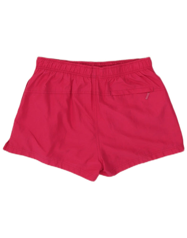 Damskie spodenki kąpielowe Calvin Klein Graphic UK 14, duże, różowe, z blokami kolorów