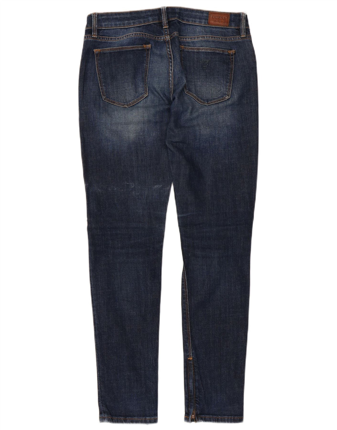 Damskie jeansy GUESS Beverly Skinny W27 L29 Niebieskie, bawełniane