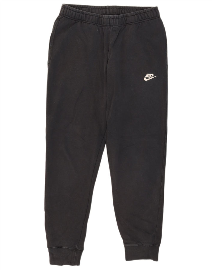 Męskie spodnie dresowe Nike, joggery, średnia czarna bawełna