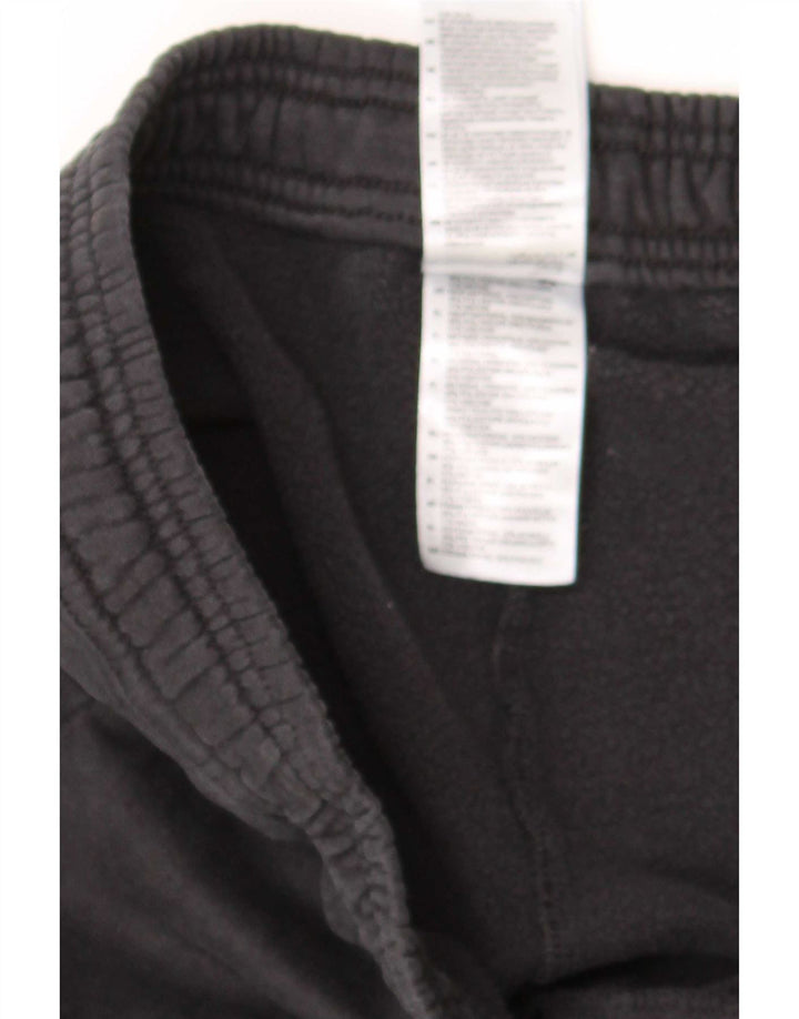 Męskie spodnie dresowe Adidas Cargo, duże, czarne, bawełniane