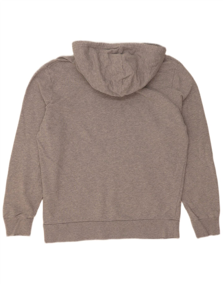 Męski sweter z kapturem z grafiką Levi's, średnioszary, bawełniany