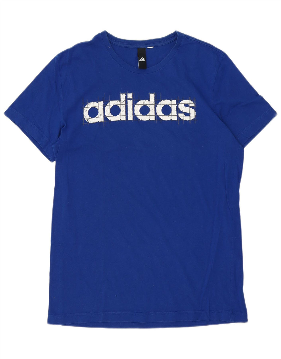 Męska koszulka graficzna Adidas Top Medium Blue