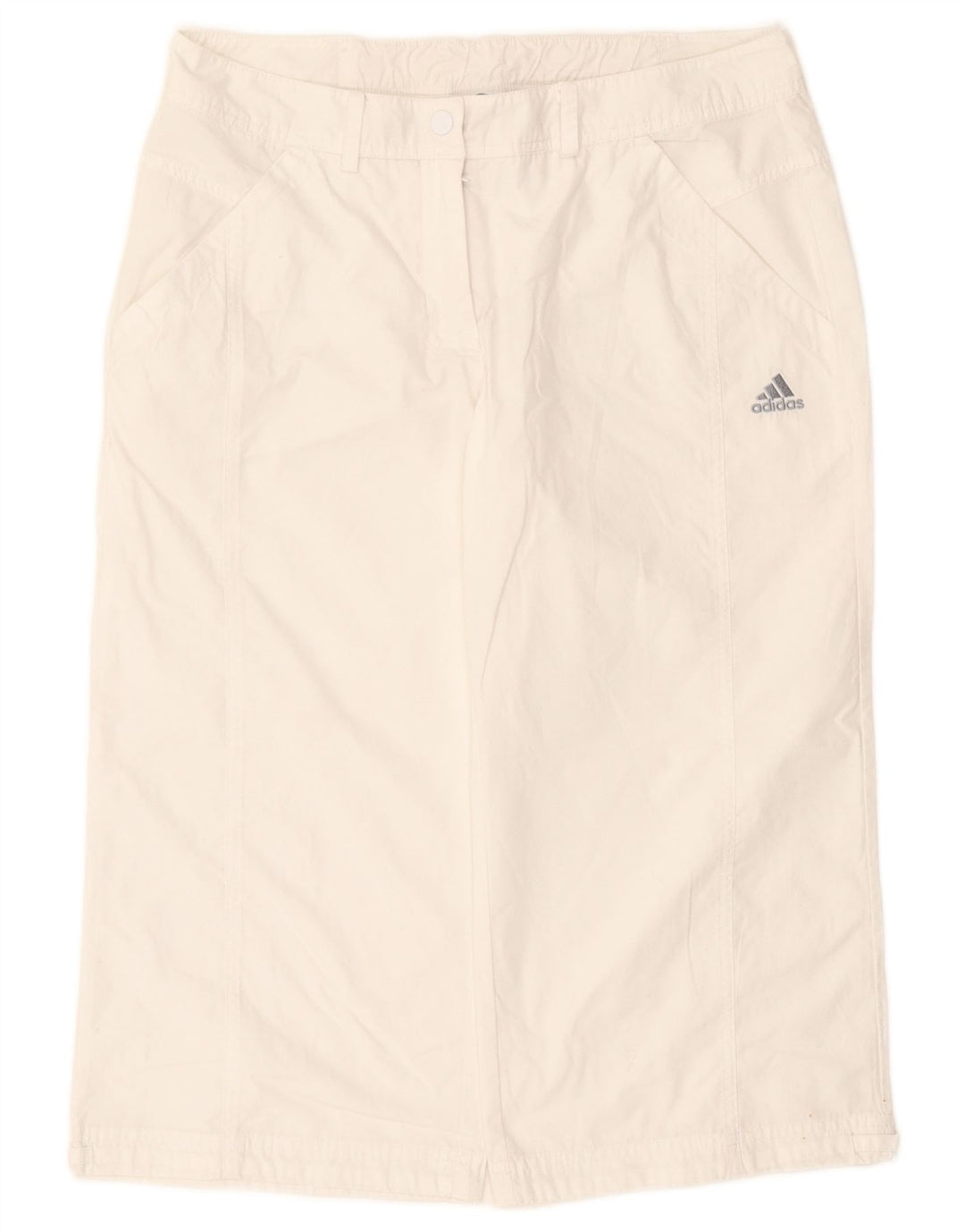 Spodnie Adidas Damskie Clima 365 Capri UK 12 Medium W30 L20 Białe