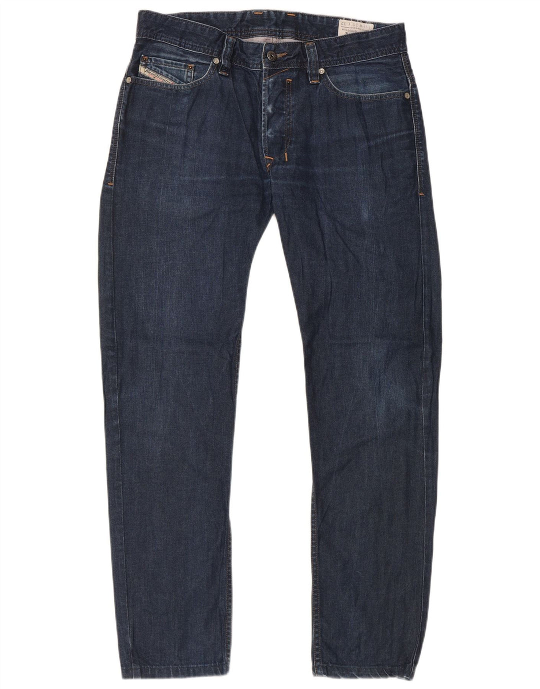 Diesel Męskie Slim Jeansy W30 L30 Granatowe Bawełniane