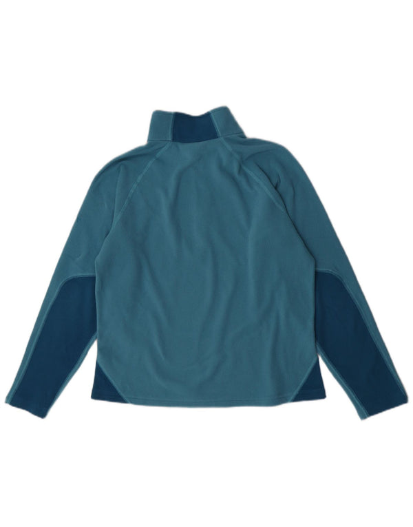 Mountain Equipment Womens Polartec Fleece Jumper UK 12 Medium Blue