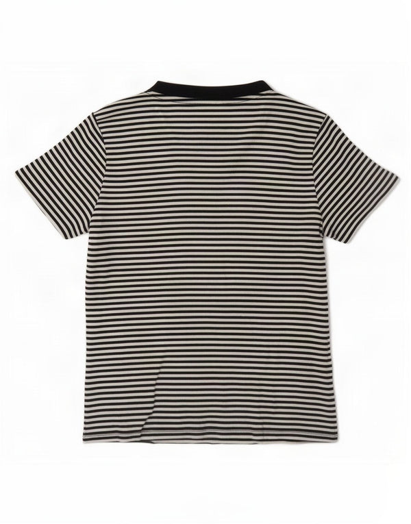 Damska koszulka Levi's Top UK 14 Medium Black w prążki