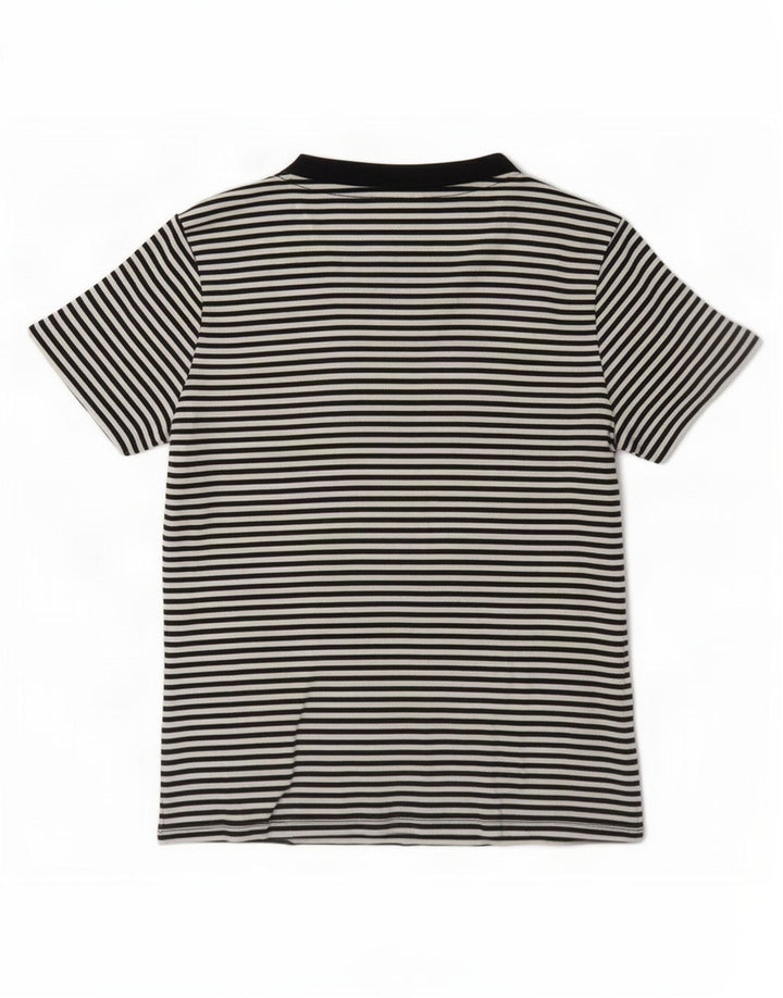 Damska koszulka Levi's Top UK 14 Medium Black w prążki