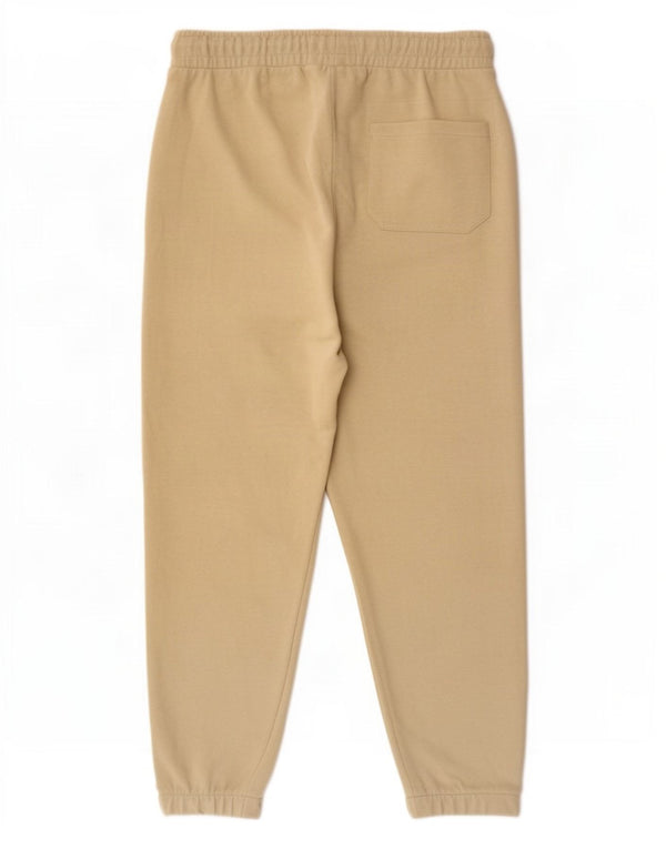 Męskie spodnie dresowe Zara Joggers XL Beżowa bawełna