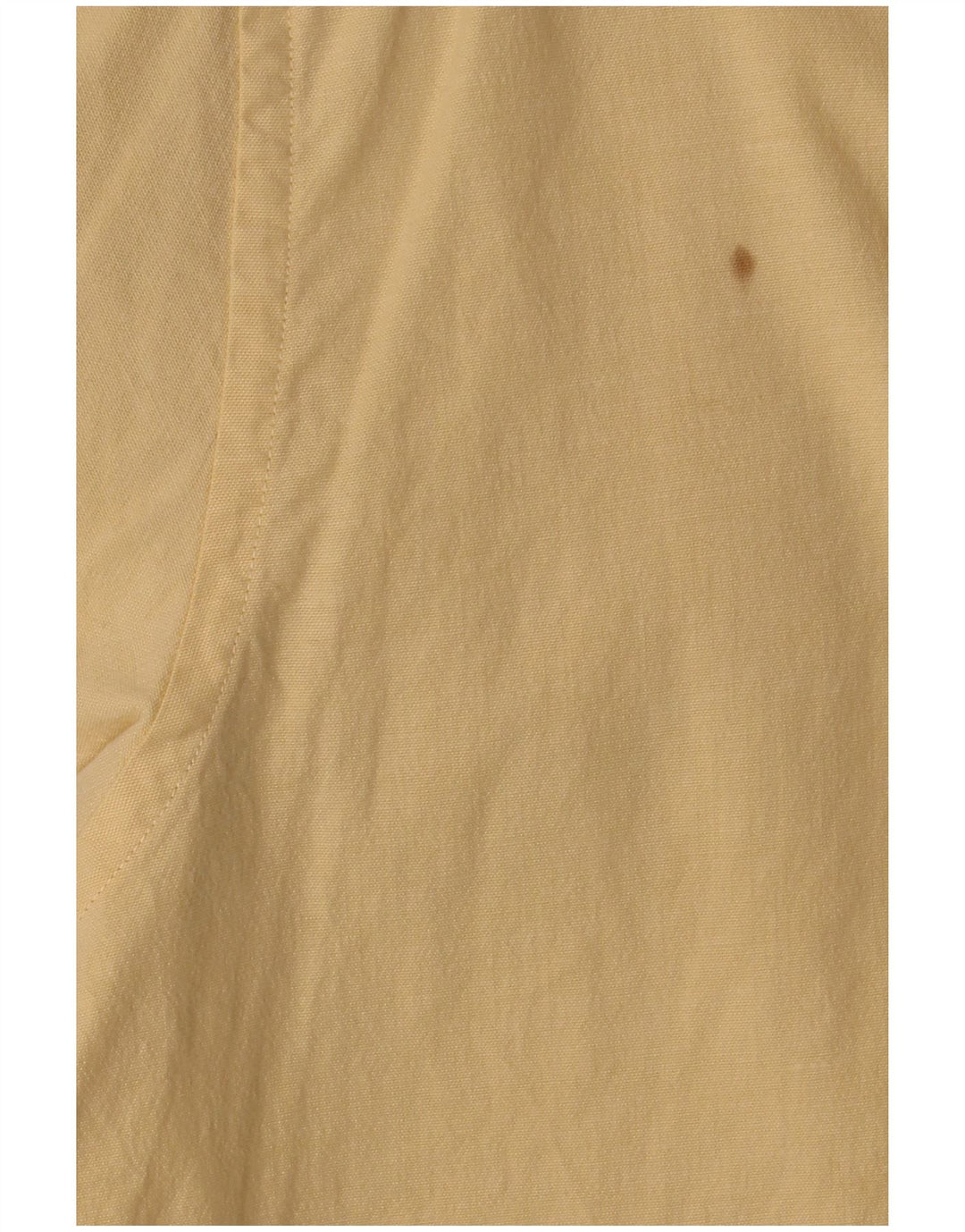 Koszula męska z krótkim rękawem Eddie Bauer, średnia żółta bawełna