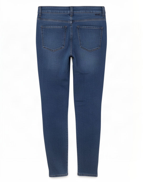 Marks & Spencer Damskie The Ivy Skinny Jeans UK 14 Duże W34 L29 Niebieskie Bawełniane