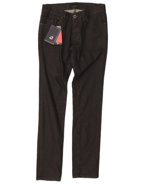 Męskie jeansy obcisłe Zara z niskim stanem EU 31 Medium W31 L31, czarne, bawełniane