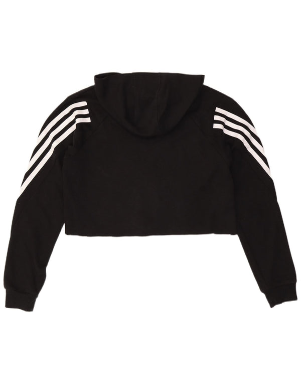 Damski sweter z kapturem ADIDAS UK 14, średni czarny