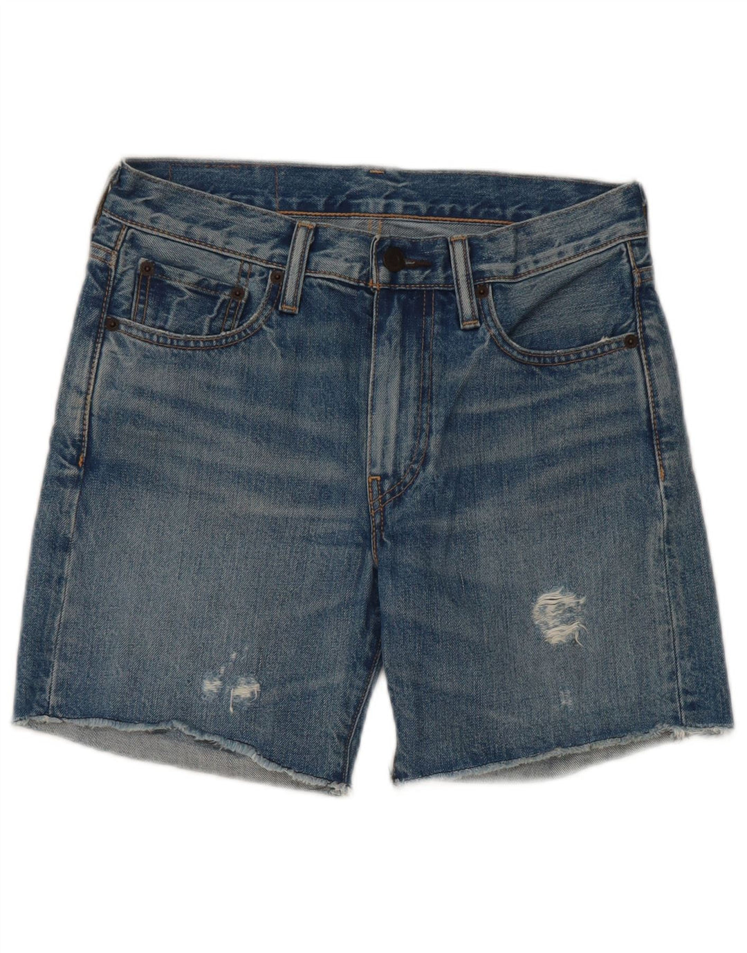Damskie spodenki jeansowe Levi's 505 W27 Małe, niebieskie, bawełniane