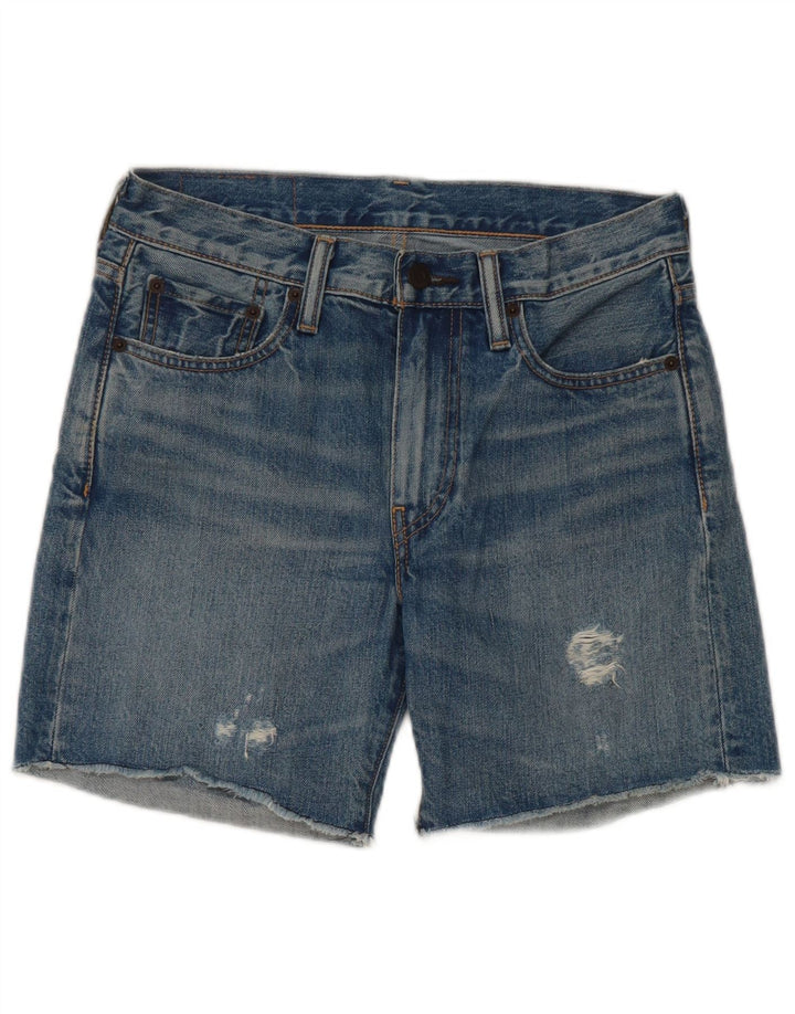 Damskie spodenki jeansowe Levi's 505 W27 Małe, niebieskie, bawełniane
