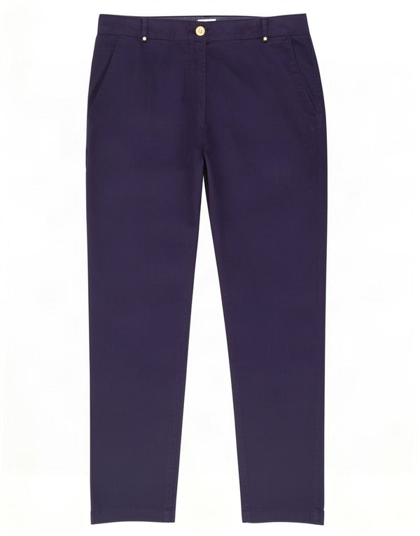 Marks & Spencer Damskie krótkie spodnie z wysokim stanem UK 16 Large W36 L26 Navy