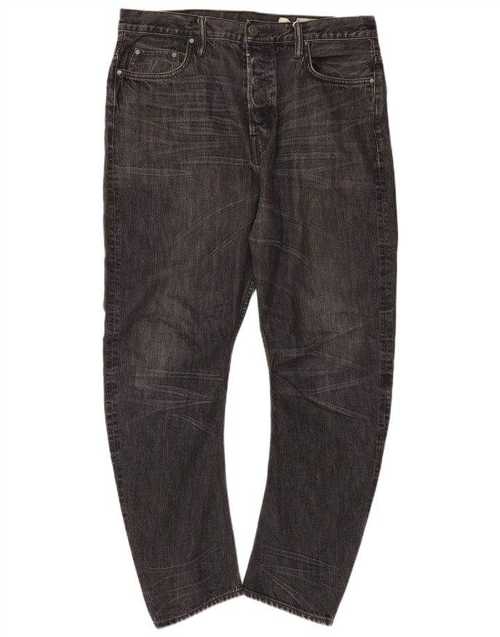 Męskie jeansy All Saints W34 L27 Czarne bawełniane