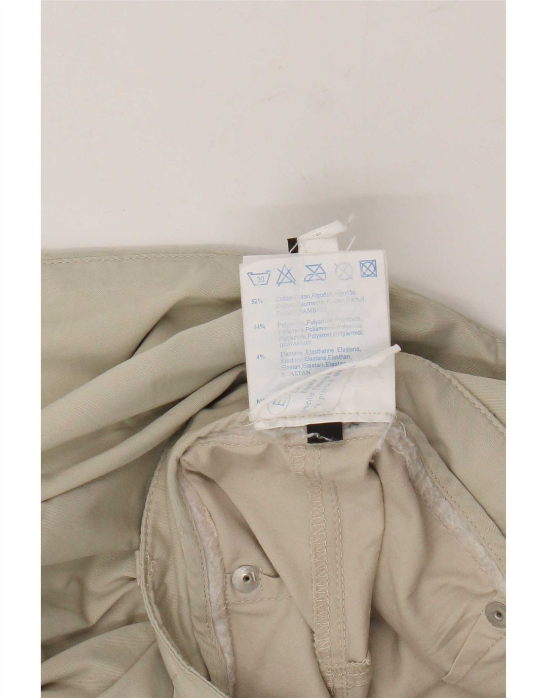 Spodnie damskie Champion Easy Fit Capri Medium W29 L19 Beżowa bawełna