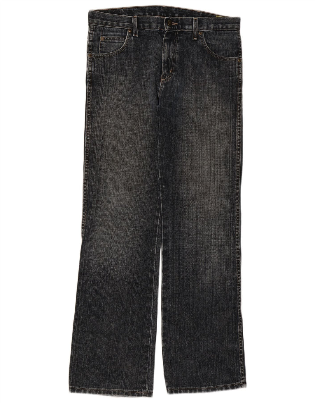 Męskie jeansy Bootcut Wrangler W31 L32, granatowe, bawełniane