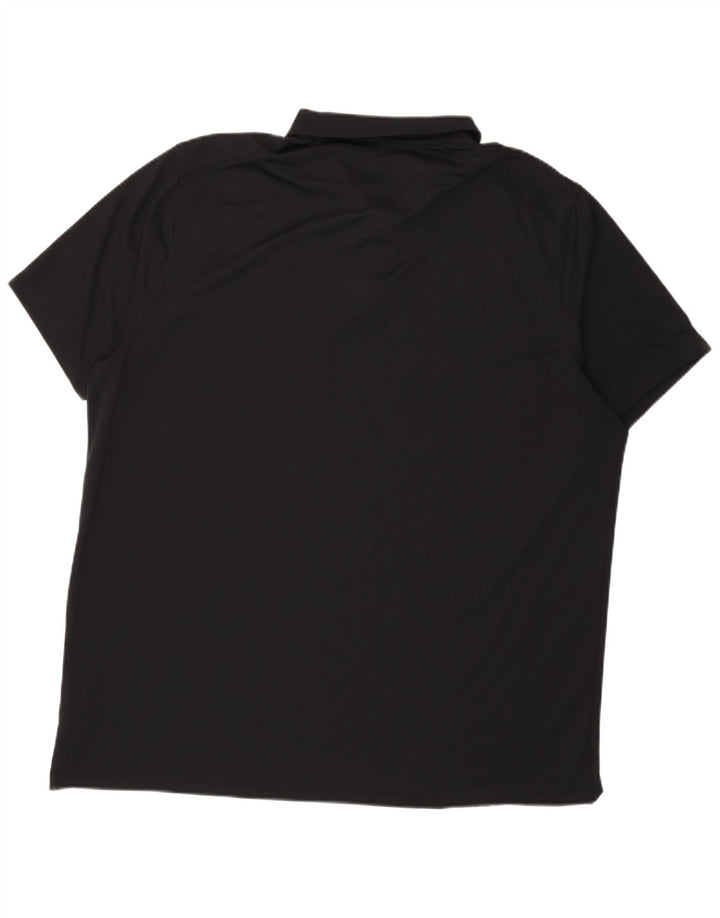 Męska koszulka polo Nike 2XL Czarny poliester