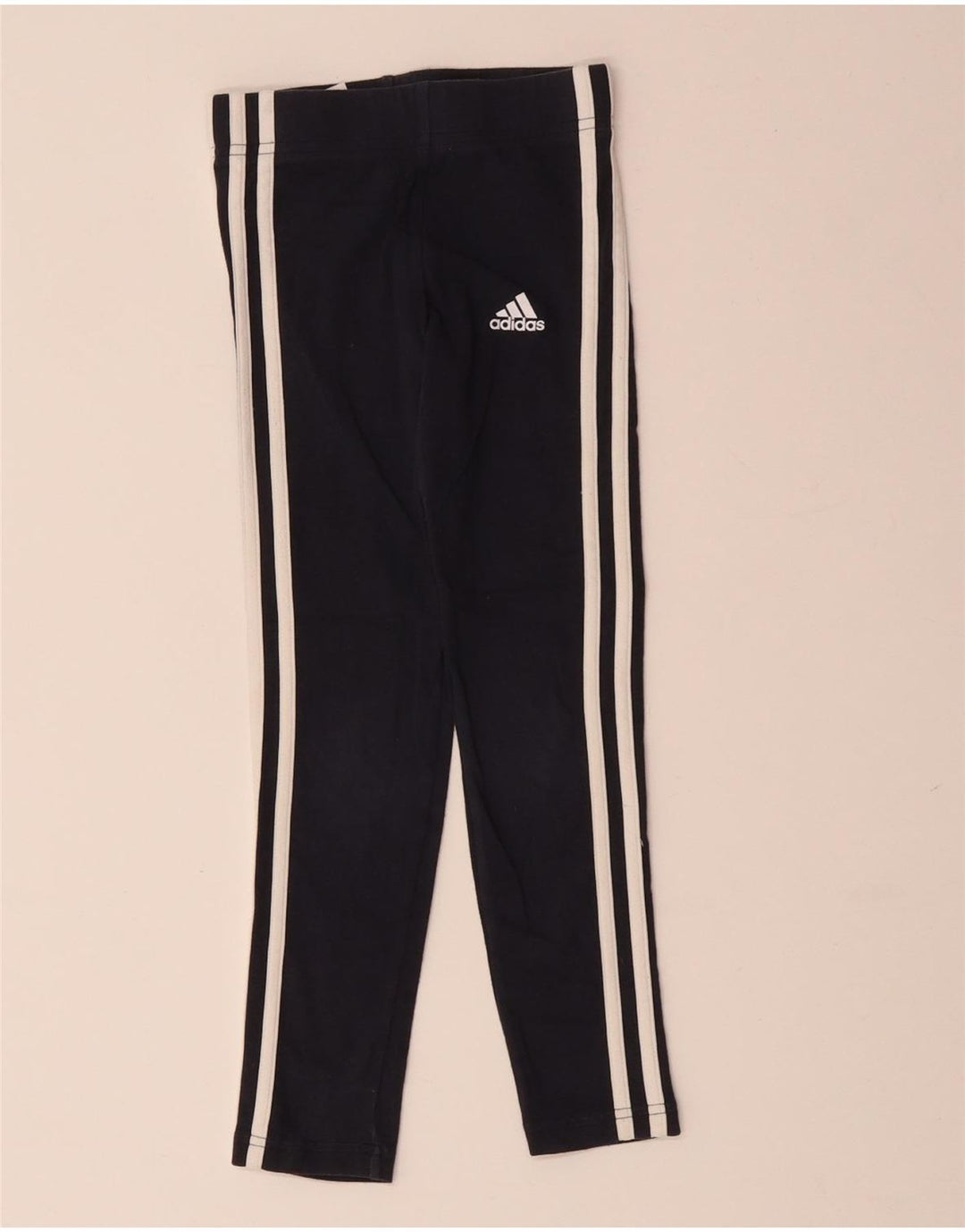 Legginsy chłopięce ADIDAS 7-8 lat, czarne