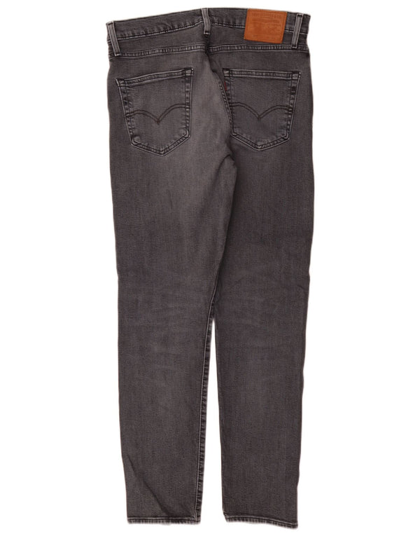 Męskie jeansy Levi's 512 Slim Fit W34 L32 Szara bawełna