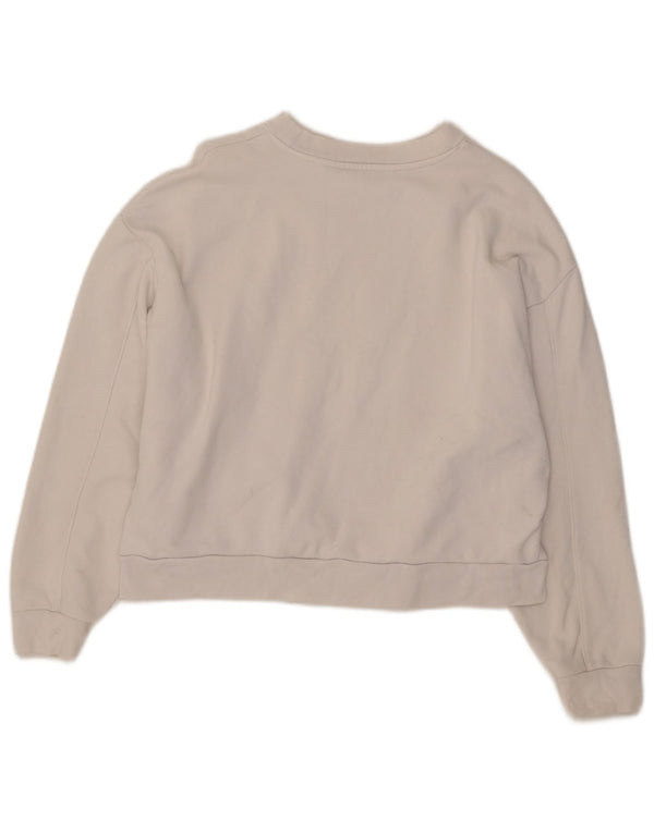 Damska bluza Levi's Crop Graphic Oversize UK 10 Small White
